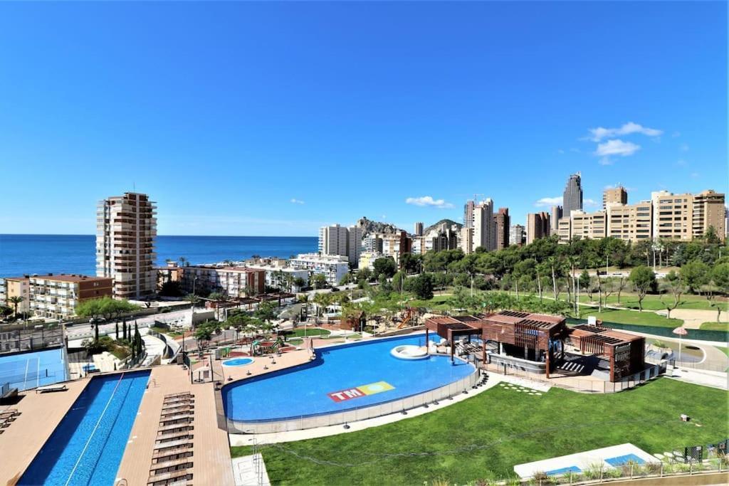 Luxury Apartment Residencial Sunset Drive - Benidorm, Espana Exteriör bild