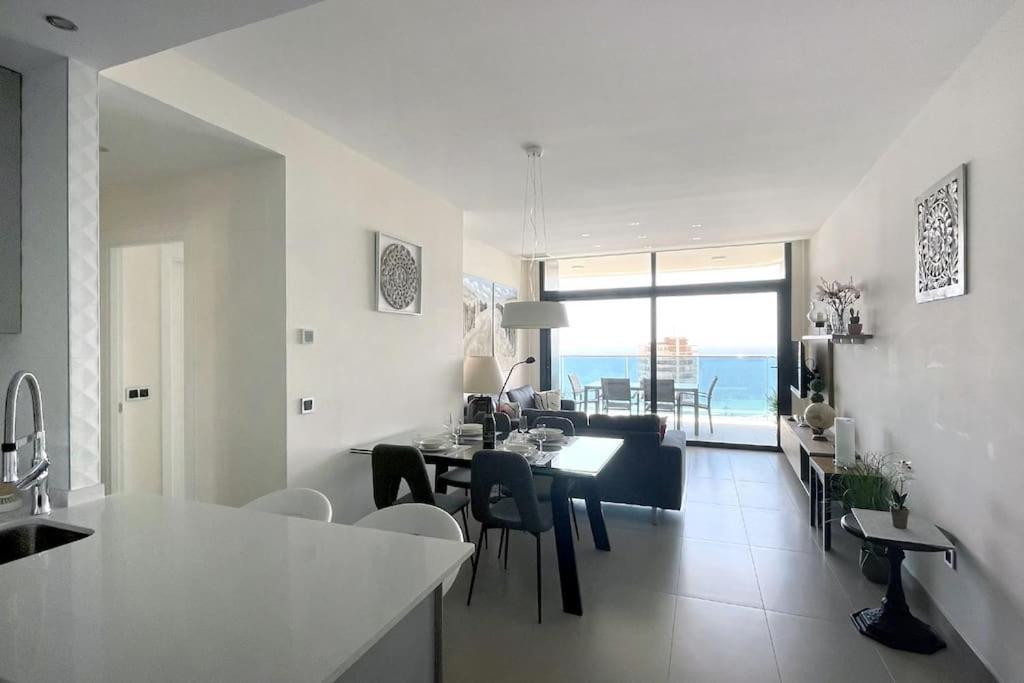 Luxury Apartment Residencial Sunset Drive - Benidorm, Espana Exteriör bild