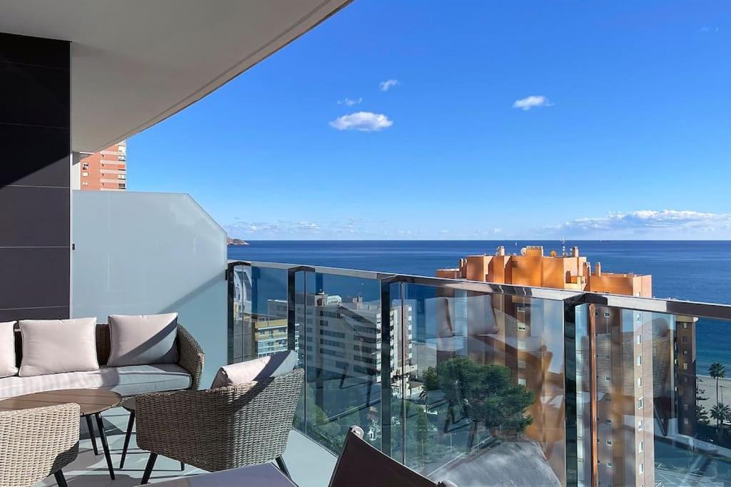 Luxury Apartment Residencial Sunset Drive - Benidorm, Espana Exteriör bild