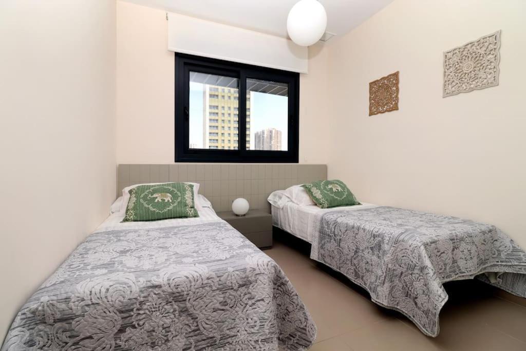 Luxury Apartment Residencial Sunset Drive - Benidorm, Espana Exteriör bild