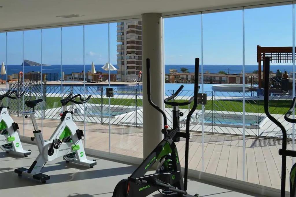 Luxury Apartment Residencial Sunset Drive - Benidorm, Espana Exteriör bild