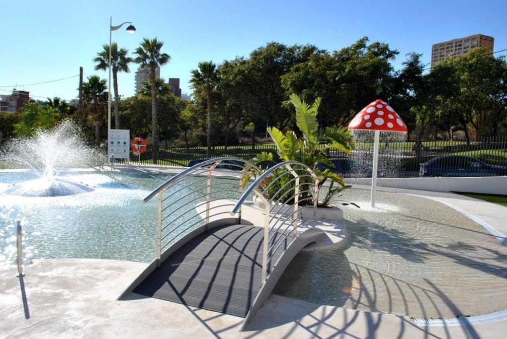 Luxury Apartment Residencial Sunset Drive - Benidorm, Espana Exteriör bild