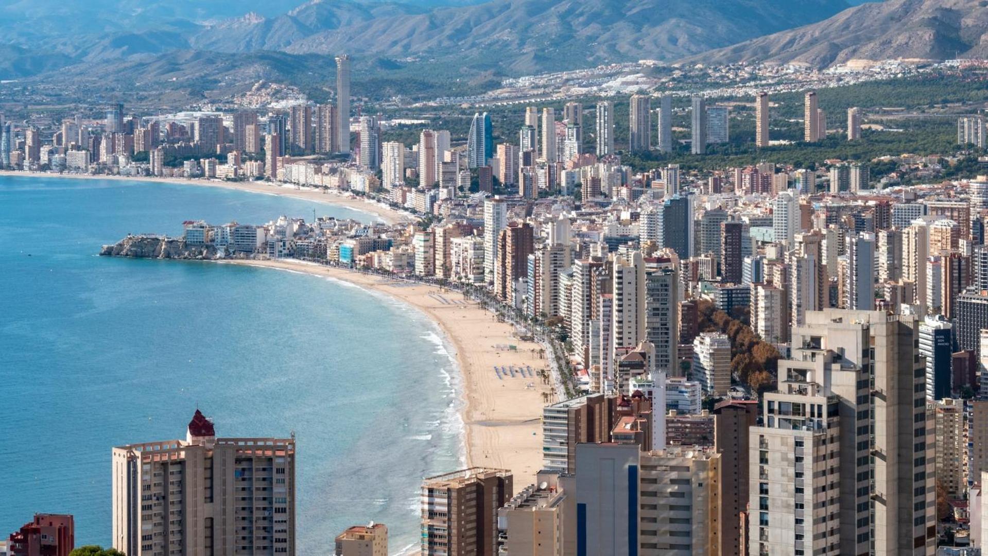 Luxury Apartment Residencial Sunset Drive - Benidorm, Espana Exteriör bild