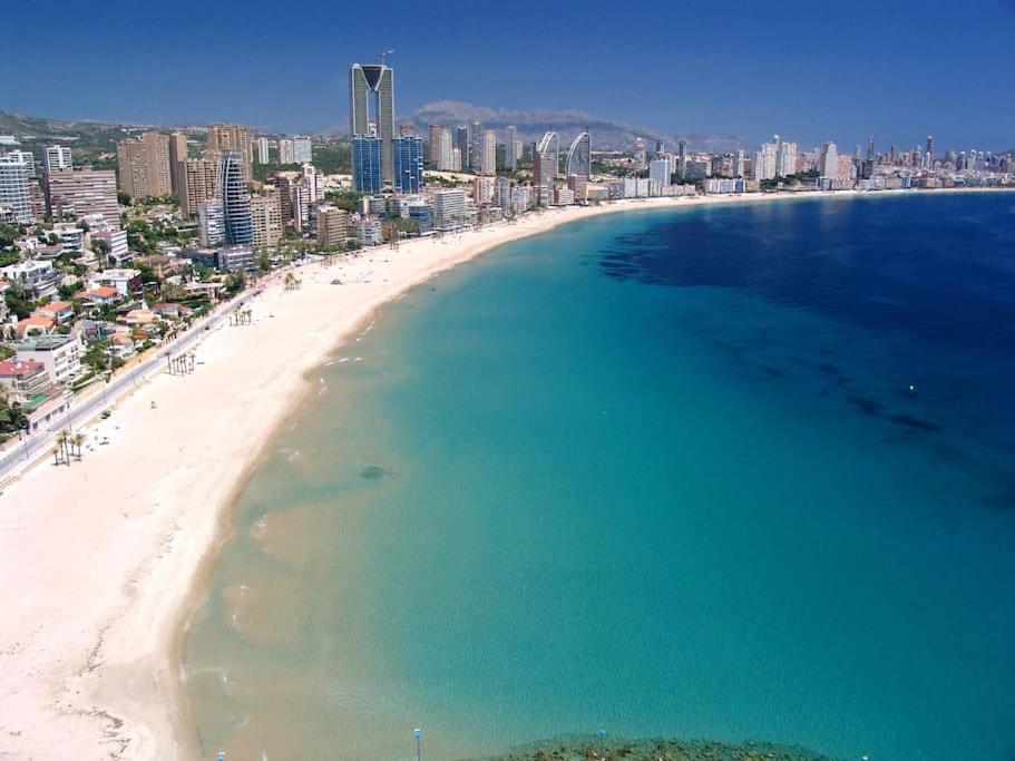 Luxury Apartment Residencial Sunset Drive - Benidorm, Espana Exteriör bild